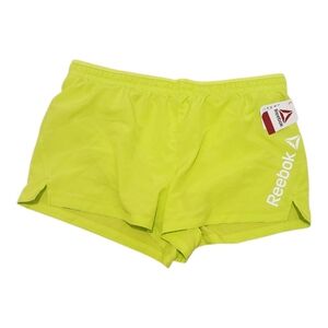 Reebok Lime Green Running Performance Shorts